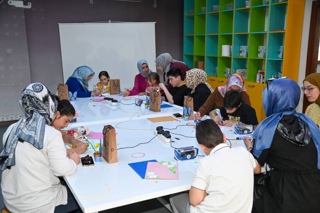 Konya’da eller birleşti, kalpler buluştu, unutulmaz eserler çıktı 11